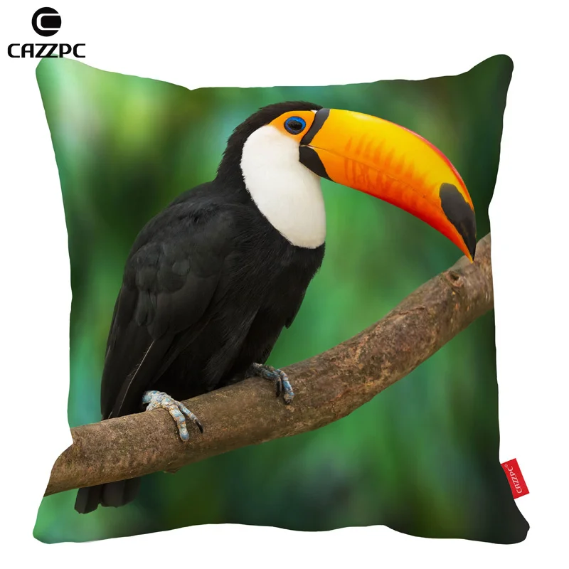Tropical Rain forest Cute Toucan Bird Print Car Decorative Throw Pillowcase Pillow cases Cushion Covers Sofa Chair Home Decor
Tropical Rain forest Cute Toucan Bird Print Car Decorative Throw Pillowcase Pillow cases Cushion Covers Sofa Chair Home Decor