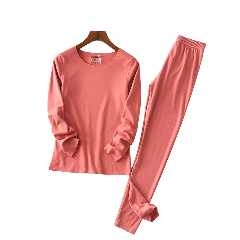 2019 Winter Women Bottoming shirt Two Pieces Set Thermal Underwear Female Seamless Solid color Warm Bottoming 2 Pieces Sets H715
2019 Winter Women Bottoming shirt Two Pieces Set Thermal Underwear Female Seamless Solid color Warm Bottoming 2 Pieces Sets H715