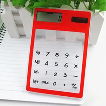 Ultra-thin Handheld Transparent Scientific Calculator Cute Pocket Calculator Solar Calculators Scientific for School Meeting
Ultra-thin Handheld Transparent Scientific Calculator Cute Pocket Calculator Solar Calculators Scientific for School Meeting
