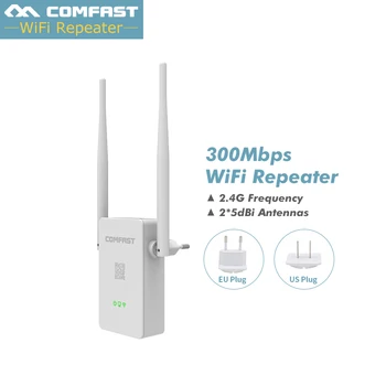Comfast Wireless Wifi Repeater 300Mbps Network Wifi Signal Amplifier Extender Signal Booster Repetidor CF-WR302S V2
Comfast Wireless Wifi Repeater 300Mbps Network Wifi Signal Amplifier Extender Signal Booster Repetidor CF-WR302S V2