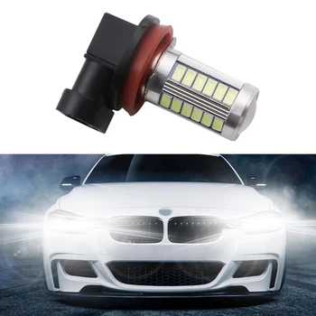 1pc H11 LED Light High Power 33smd Auto Fog Head Tail Clearance Car Bulb Lamp Source Car Part Accessories Decoration
1pc H11 LED Light High Power 33smd Auto Fog Head Tail Clearance Car Bulb Lamp Source Car Part Accessories Decoration
