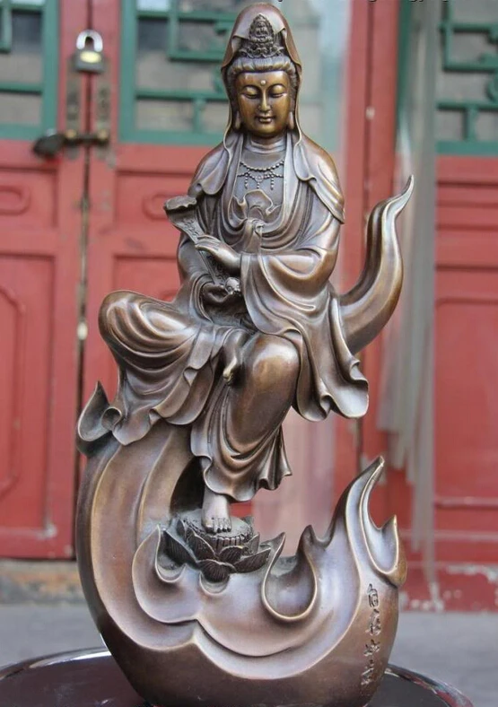 fast shipping 0590 Tibet Buddism Copper Bronze Kwan-yin Guan yin Bodhisattva Goddess Buddha Statue
fast shipping 0590 Tibet Buddism Copper Bronze Kwan-yin Guan yin Bodhisattva Goddess Buddha Statue
