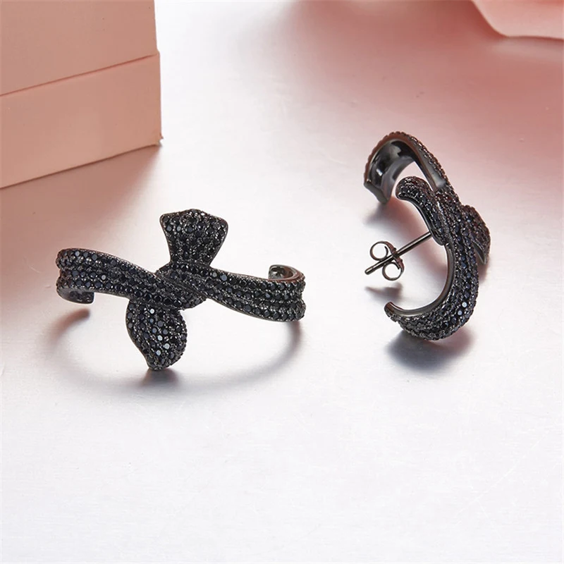 YP477 AAA Zircon 925 Sterling Silver Long Bowknot Stud Earring Women AP Jewelry Women Wedding Cute Cross Bowknot Jewelry
YP477 AAA Zircon 925 Sterling Silver Long Bowknot Stud Earring Women AP Jewelry Women Wedding Cute Cross Bowknot Jewelry
