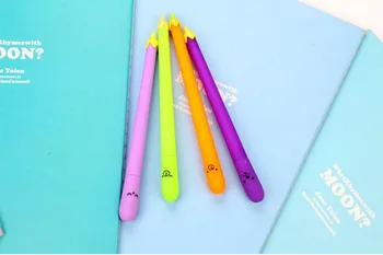 korea creative eggplant gel Pen Ink Pen cute School prize Office writing Supply kawaii student Stationery black needle pen 48pc
korea creative eggplant gel Pen Ink Pen cute School prize Office writing Supply kawaii student Stationery black needle pen 48pc