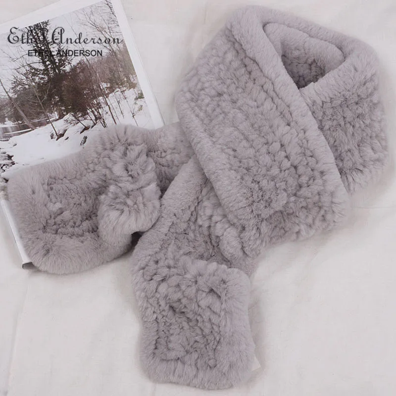 Ethel Anderson Unisex Natural Rex Rabbit Fur Scarf Long Style Rex Rabbit Fur Ring Scarves Fluffy Knitted Fashion Shawls
Ethel Anderson Unisex Natural Rex Rabbit Fur Scarf Long Style Rex Rabbit Fur Ring Scarves Fluffy Knitted Fashion Shawls