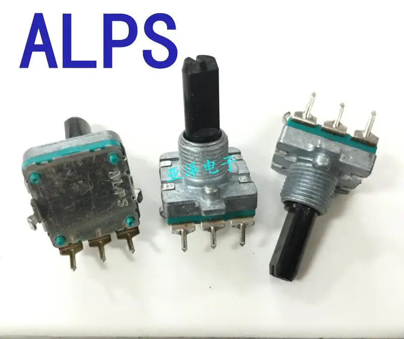 

2PCS/LOT ALPS Alps type EC16 encoder 24 pulse point non positioning shaft long 20MM digital potentiometer