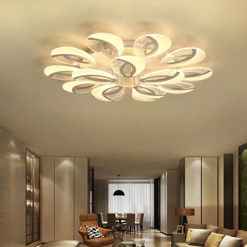 Modern Acrylic Lighting Flush Mount LED Ceiling Light Fixture Creative Lamp Romantic Room Nordic LED Ceiling lamps AC110-265V
Modern Acrylic Lighting Flush Mount LED Ceiling Light Fixture Creative Lamp Romantic Room Nordic LED Ceiling lamps AC110-265V