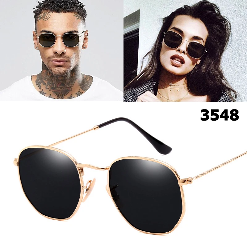 JackJad Vintage Retro 3548 Metal Style Sunglasses Hexagonal Flat Lenses Brand Design Glasses Oculos De Sol Shades UV Protection
JackJad Vintage Retro 3548 Metal Style Sunglasses Hexagonal Flat Lenses Brand Design Glasses Oculos De Sol Shades UV Protection