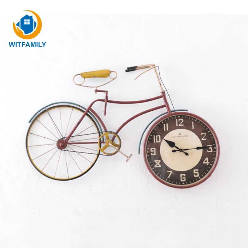 Retro Bicycle Silent Clock Creative Pendant Wall Clock Decoration Living Room Pendant Decoration Home Decoration Accessories
Retro Bicycle Silent Clock Creative Pendant Wall Clock Decoration Living Room Pendant Decoration Home Decoration Accessories