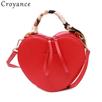 Croyance New Fashion Totes Heart Shaped Cute Handbags Women Bags Design PU Leather Crossbody Bag Scarf Handle Shoulder Bags
Croyance New Fashion Totes Heart Shaped Cute Handbags Women Bags Design PU Leather Crossbody Bag Scarf Handle Shoulder Bags