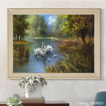 cotton no frame classical swan lake landscape canvas printings oil painting printed on cotton home wall art decoration pictures
cotton no frame classical swan lake landscape canvas printings oil painting printed on cotton home wall art decoration pictures