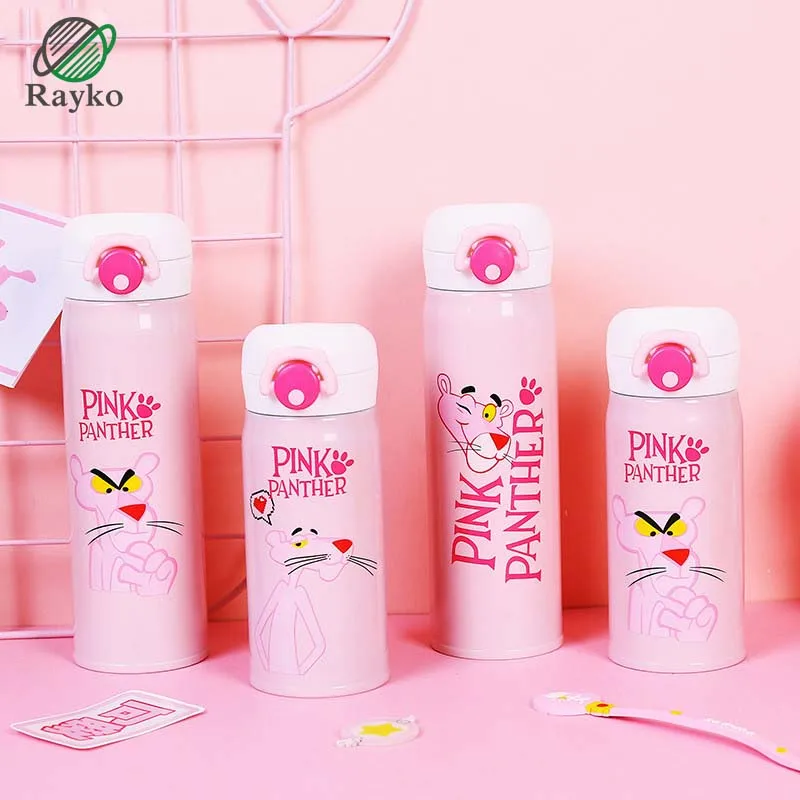 2019 Cartoon Children Thermoses New Creative Pink Panther 304 Stainless Steel Vacuum Flasks 500ML Portable Outdoor Cup Gifts
2019 Cartoon Children Thermoses New Creative Pink Panther 304 Stainless Steel Vacuum Flasks 500ML Portable Outdoor Cup Gifts