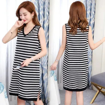 2019 summer striped mesh gauze two-piece maternity dress Korean fashion new loose pregnancy skirt
2019 summer striped mesh gauze two-piece maternity dress Korean fashion new loose pregnancy skirt