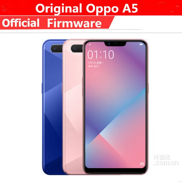 

Original Oppo A5 4G LTE Mobile Phone Snapdragon 450 Octa Core Android 8.1 6.2" IPS 1520x720 6GB RAM 64GB ROM 13.0MP OTG