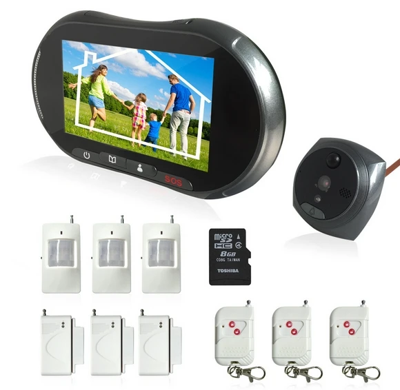 3.7 inch fashionable mechanical doorbell screen monitor er for home automatic with camera GSM electronic alarm intelligent alarm
3.7 inch fashionable mechanical doorbell screen monitor er for home automatic with camera GSM electronic alarm intelligent alarm