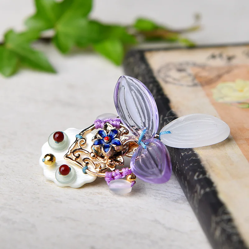 Purple glazed glass vintage brooch ,cloisonne shell flowers ethnic brooch cloisonne jewelry
Purple glazed glass vintage brooch ,cloisonne shell flowers ethnic brooch cloisonne jewelry