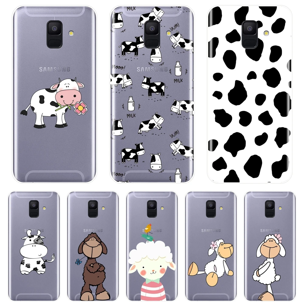 Cow Sheep Goat Phone Case Silicone For Samsung Galaxy A6 A8 Plus 2018 Soft Back Cover For Samsung A6 A7 A8 2018 A3 A5 2016 2017
Cow Sheep Goat Phone Case Silicone For Samsung Galaxy A6 A8 Plus 2018 Soft Back Cover For Samsung A6 A7 A8 2018 A3 A5 2016 2017