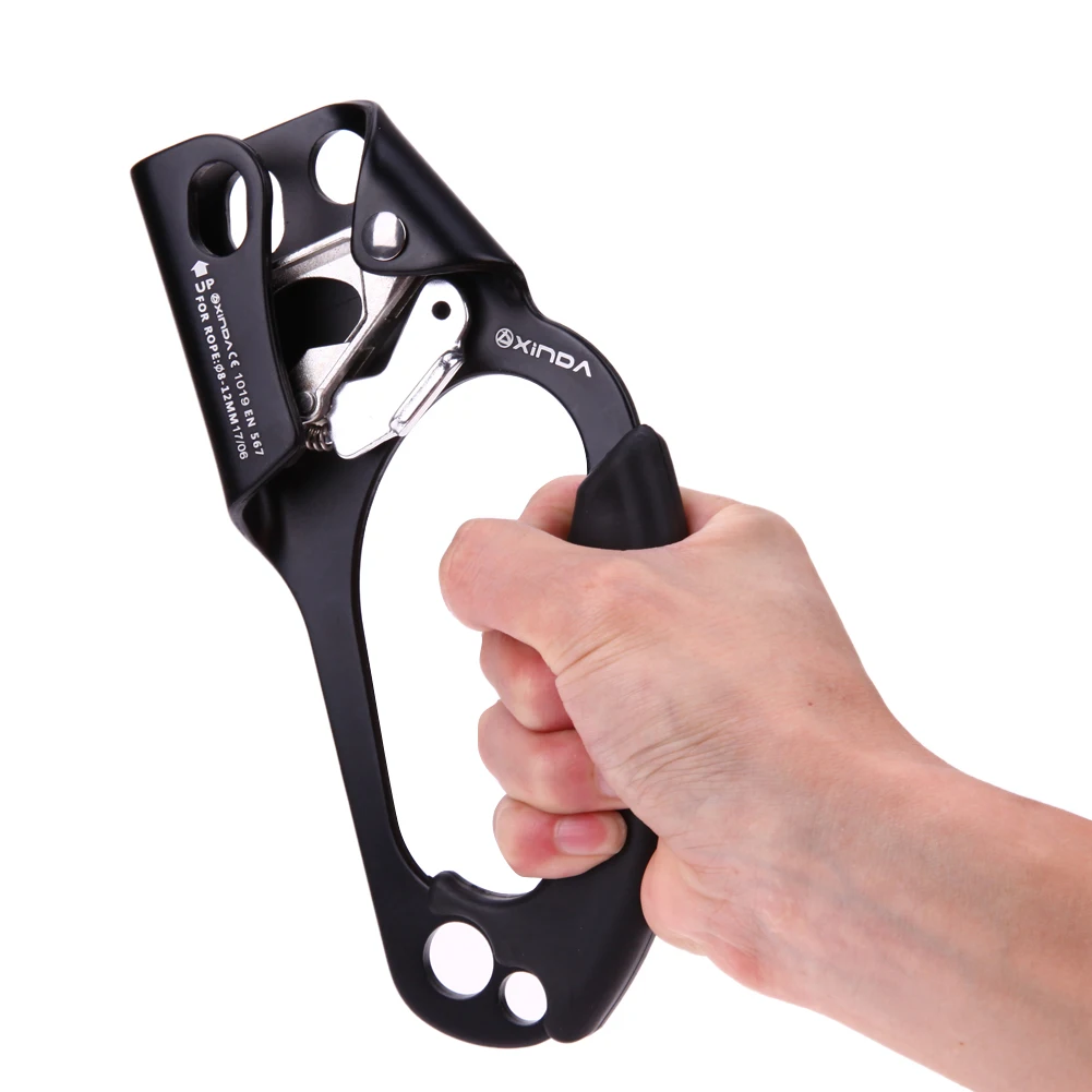 10KN Right Hand Ascender Rope Device Size 8mm -12mm For Rock Climbing / Rescue / Rope Access / Alpinism Arborist Caving Climbing
10KN Right Hand Ascender Rope Device Size 8mm -12mm For Rock Climbing / Rescue / Rope Access / Alpinism Arborist Caving Climbing