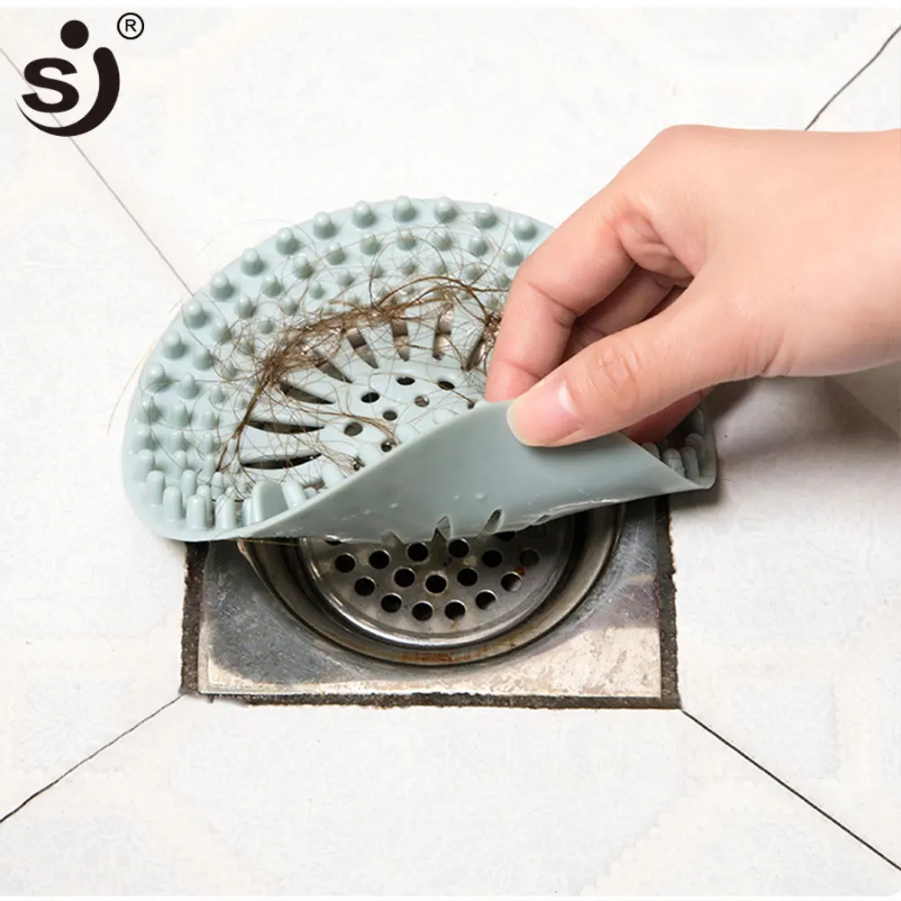 SJ SJ Silicone Sink Strainer Collect Drain Sewer Hair Filter Bath Stopper Floor Kitchen Accesories Gadgets Colanders Strainers
SJ SJ Silicone Sink Strainer Collect Drain Sewer Hair Filter Bath Stopper Floor Kitchen Accesories Gadgets Colanders Strainers