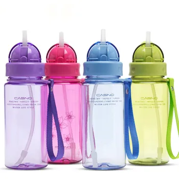 400ml/560ml Healthy Child Water Bottle With Straw High Quality Plastic Kid Drinkware Children Water Bottles BPA Free
400ml/560ml Healthy Child Water Bottle With Straw High Quality Plastic Kid Drinkware Children Water Bottles BPA Free