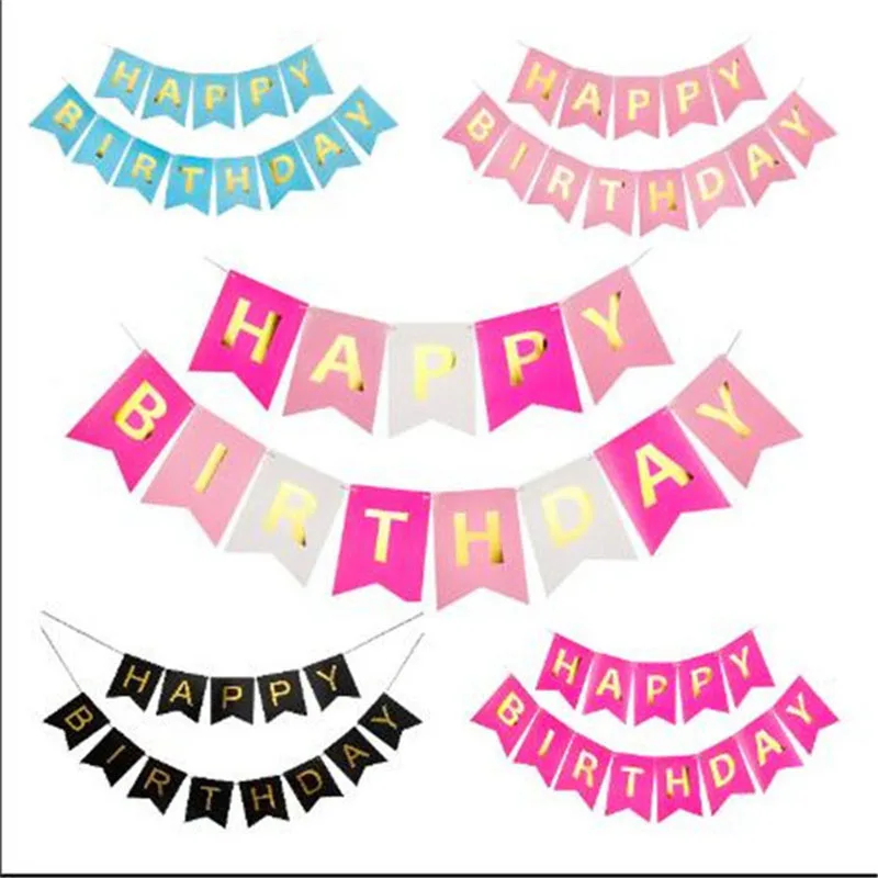 1 set Paper Happy Birthday Bunting Banner Gold Letter Hanging Garlands Pastel Pink String Flags Baby Shower Party Decoration 8z
1 set Paper Happy Birthday Bunting Banner Gold Letter Hanging Garlands Pastel Pink String Flags Baby Shower Party Decoration 8z