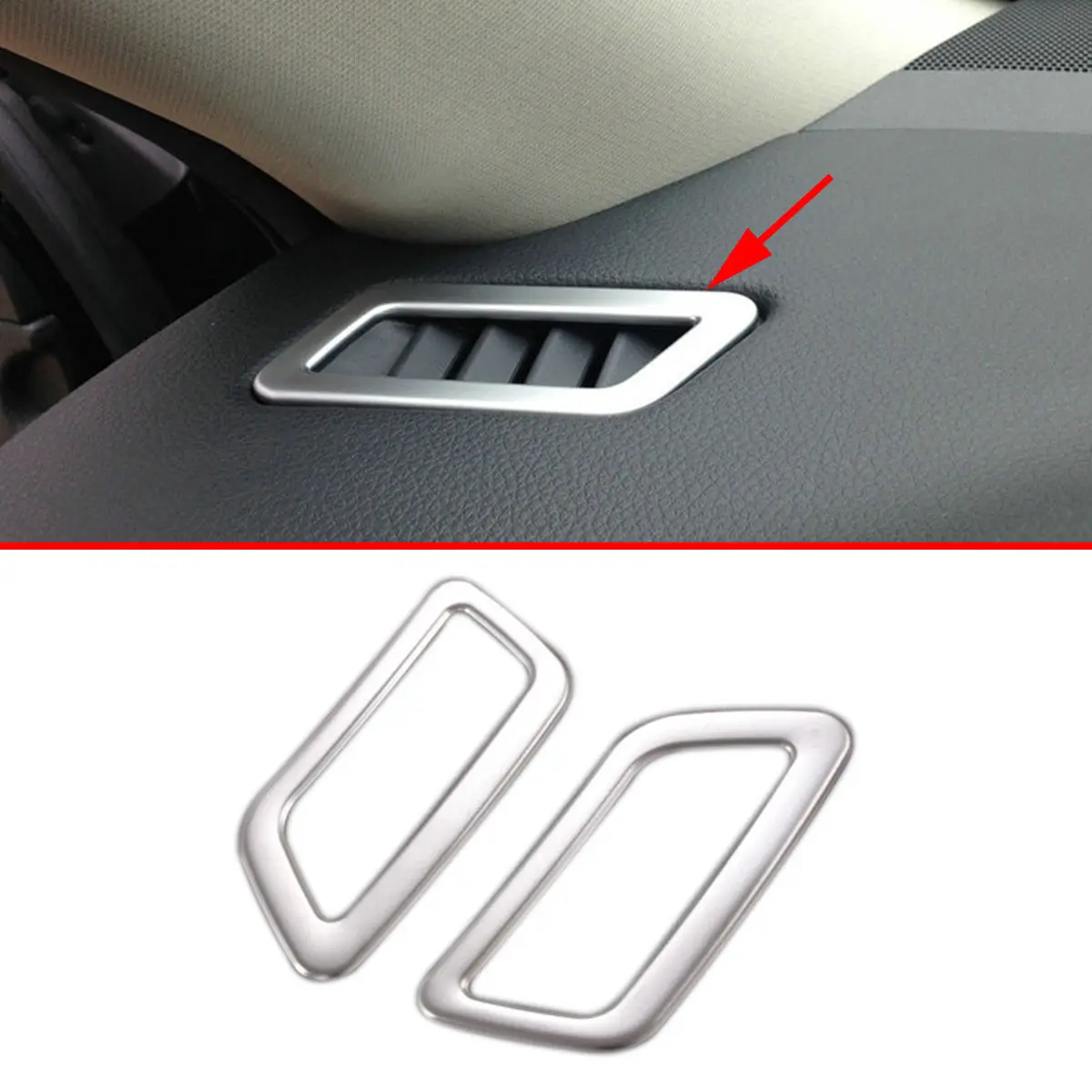 Chrome Front Air Condition Vent Outlet Cover Trim Fit For Nissan Qashqai 2014 2015 2016 2017 2018 2019 Accessories
Chrome Front Air Condition Vent Outlet Cover Trim Fit For Nissan Qashqai 2014 2015 2016 2017 2018 2019 Accessories