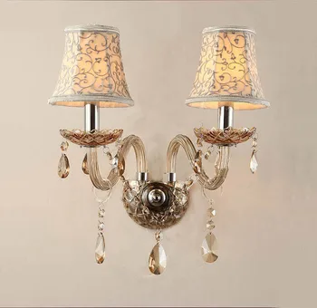 Fashion crystal wall lamp bedside wall lamp brief double slider wall lamp light source wall light crystal
Fashion crystal wall lamp bedside wall lamp brief double slider wall lamp light source wall light crystal