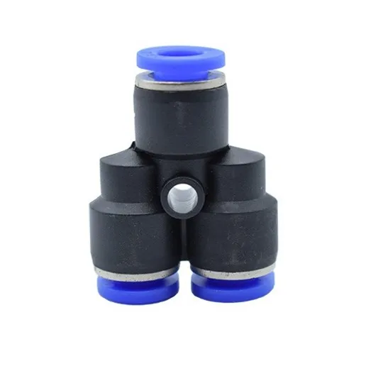 Quick air pipe joint 4mm 6mm 8mm 10mm 12mm 14mm 16mm Three-way docking T-type Pneumatic connector Plastic connector
Quick air pipe joint 4mm 6mm 8mm 10mm 12mm 14mm 16mm Three-way docking T-type Pneumatic connector Plastic connector