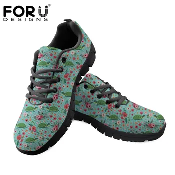 FORUDESIGNS Flats Ladies Shoes Sneakers Women Stylish Turtle Flower Print Summer Breathable Mesh Lace Up Shoes for Women Zapatos
FORUDESIGNS Flats Ladies Shoes Sneakers Women Stylish Turtle Flower Print Summer Breathable Mesh Lace Up Shoes for Women Zapatos