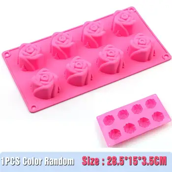 NEW Flower Rose Shape Silicone mold cake Mold for Soap Cake Bread Cupcake Cheesecake Cornbread, Muffin Brownie ice mould pastry
NEW Flower Rose Shape Silicone mold cake Mold for Soap Cake Bread Cupcake Cheesecake Cornbread, Muffin Brownie ice mould pastry