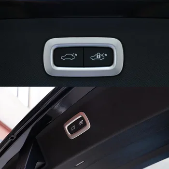Fit For Volvo XC90 2016 Auto Car Electric Tail Trunk Door Switch Frame Trim Car-covers Styling Sticker Stainless Steel 
Fit For Volvo XC90 2016 Auto Car Electric Tail Trunk Door Switch Frame Trim Car-covers Styling Sticker Stainless Steel