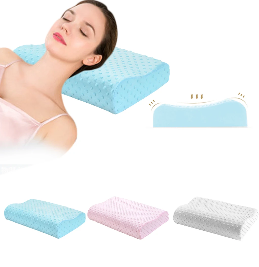 3 Colors Memory Foam Pillow Orthopedic Pillows Latex Neck Pillow Fiber Slow Rebound Soft Pillow Massager Cervical Health
3 Colors Memory Foam Pillow Orthopedic Pillows Latex Neck Pillow Fiber Slow Rebound Soft Pillow Massager Cervical Health