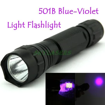 WF-501B LED Flashlight 375NM UV Ultra Blue Violet Blacklight Waterproof Torch Lamp 18650
WF-501B LED Flashlight 375NM UV Ultra Blue Violet Blacklight Waterproof Torch Lamp 18650