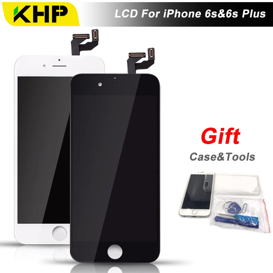 100% KHP AAAA Quality 6S Plus LCD For iPhone 6S Plus 3D Touch Screen Replacement LCD Display Touch Screen Digitizer With Case
100% KHP AAAA Quality 6S Plus LCD For iPhone 6S Plus 3D Touch Screen Replacement LCD Display Touch Screen Digitizer With Case