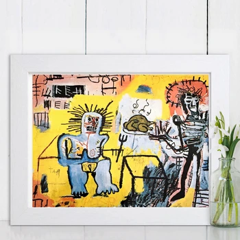 Jean Michel Roast Chicken Canvas Painting Oil Print Poster Wall Street Art Picture for Living Room Home Decor
Jean Michel Roast Chicken Canvas Painting Oil Print Poster Wall Street Art Picture for Living Room Home Decor
