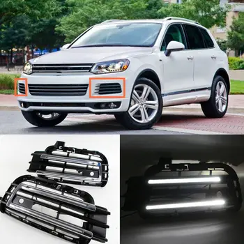 2pcs White LED Daytime Running Light Fog Lamp For Volkswagen Touareg 2011-2014 A
2pcs White LED Daytime Running Light Fog Lamp For Volkswagen Touareg 2011-2014 A