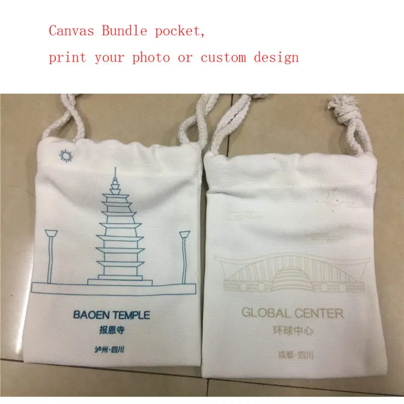 Canvas pocket Bags with your photo or custom design picture Personal individualized small gifts
Canvas pocket Bags with your photo or custom design picture Personal individualized small gifts