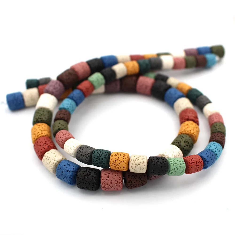 8mm 10mm Color Volcanic Lava Stone Round Tube Spacer Beads Loose Beads Charms Rock Beads DIY for Jewelry Earrings Making 1 pack
8mm 10mm Color Volcanic Lava Stone Round Tube Spacer Beads Loose Beads Charms Rock Beads DIY for Jewelry Earrings Making 1 pack