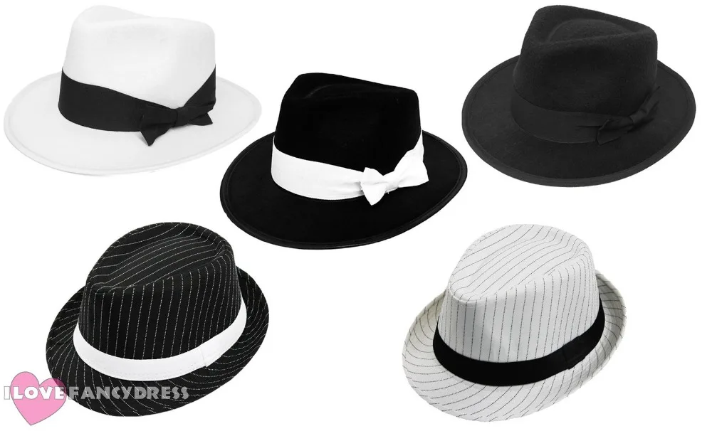 ADULT GANGSTER HAT BOWKNOT TRILBY AL CAPONE GATSBY1920'S FANCY DRESS PARTY MEN WOMEN DANCE DANCING STAGE COSTUME ACCESSORY
ADULT GANGSTER HAT BOWKNOT TRILBY AL CAPONE GATSBY1920'S FANCY DRESS PARTY MEN WOMEN DANCE DANCING STAGE COSTUME ACCESSORY