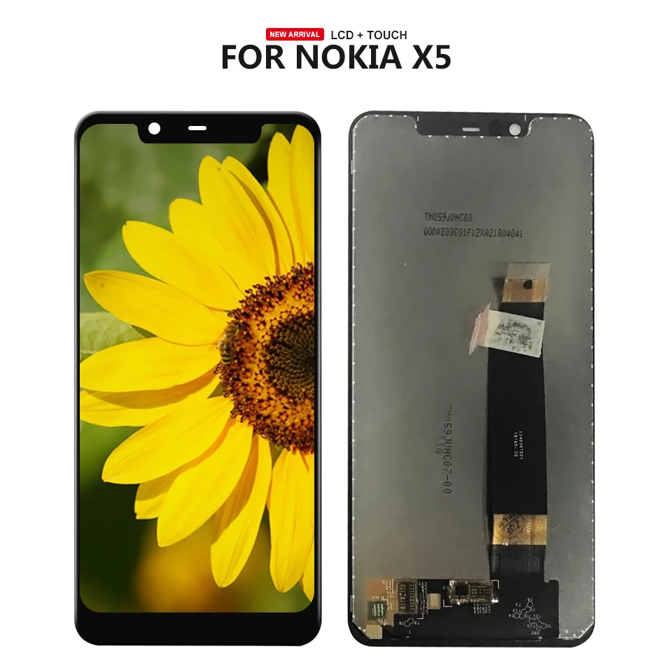 5.8'' New For Nokia X5 Digitizer Touch Screen 1520x720 Lcd Display Assembly Repair Part
5.8'' New For Nokia X5 Digitizer Touch Screen 1520x720 Lcd Display Assembly Repair Part