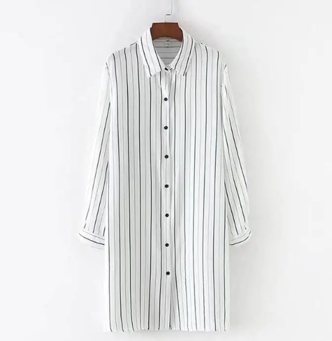 HXYZ New spring striped blouse 2019 plus size women top long streaks temperament long sleeve Office Lady shirt XL XXXL 4XL
HXYZ New spring striped blouse 2019 plus size women top long streaks temperament long sleeve Office Lady shirt XL XXXL 4XL