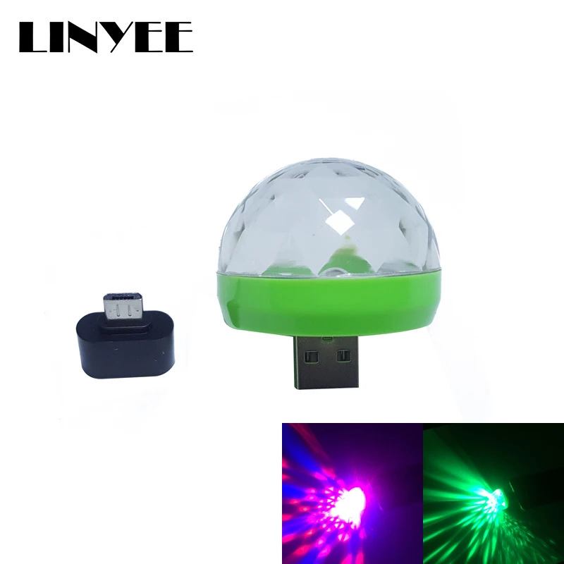 Mini USB led Party Lights Portable Crystal Magic Ball Home Party Karaoke Decorations Colorful Stage LED Disco Light
Mini USB led Party Lights Portable Crystal Magic Ball Home Party Karaoke Decorations Colorful Stage LED Disco Light