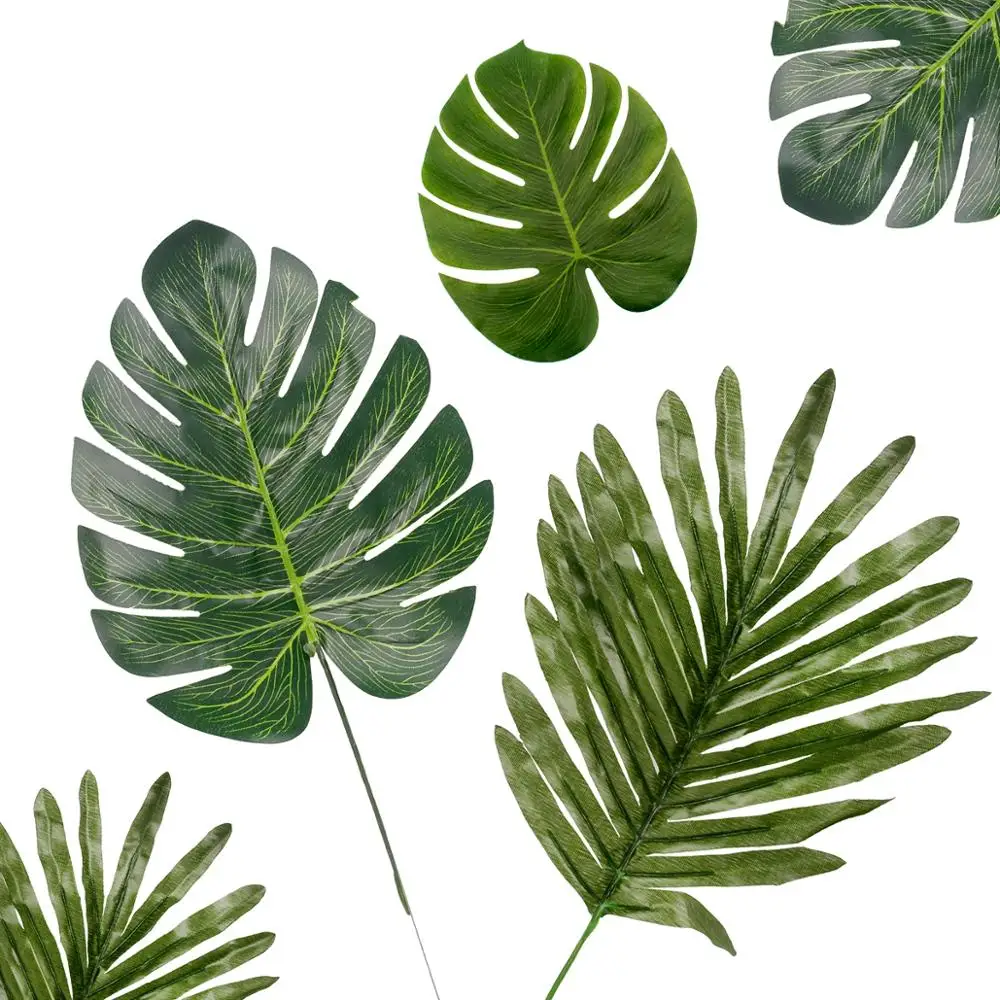 FENGRISE Tropical Palm Leaves Artificial Plants Summer Hawaiian Party Decoration Home Garden Decoration Fake Plants
FENGRISE Tropical Palm Leaves Artificial Plants Summer Hawaiian Party Decoration Home Garden Decoration Fake Plants