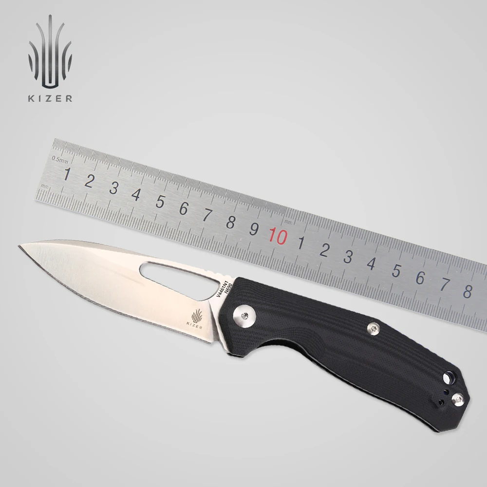 Kizer mini folding knife Fashion outdoor knife N690 stainless steel easy survival EDC pocket knife V4461N1 Kesmec
Kizer mini folding knife Fashion outdoor knife N690 stainless steel easy survival EDC pocket knife V4461N1 Kesmec