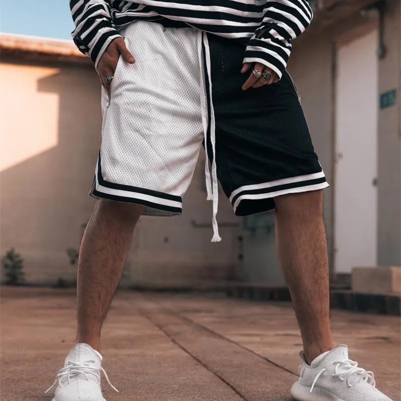 YEMEKE summer Stitching color mesh compression quick-drying shorts men's sweatpants gyms Fitness Men shorts slim fit clothes
YEMEKE summer Stitching color mesh compression quick-drying shorts men's sweatpants gyms Fitness Men shorts slim fit clothes