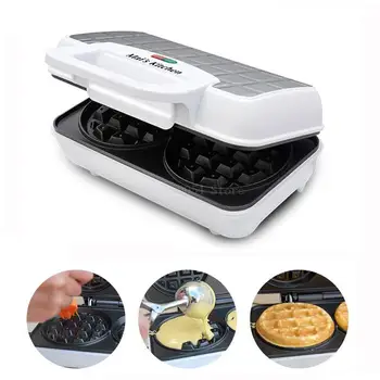 640W stainless steel waffle maker 2 hole hamburger maker Nonstick pancake maker Breakfast machine 2cm depth Diameter 11cm
640W stainless steel waffle maker 2 hole hamburger maker Nonstick pancake maker Breakfast machine 2cm depth Diameter 11cm
