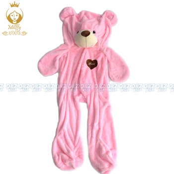 Wholesale 1pcs 40 to180cm Plush shell Bear skins unstuffed plush animal skins Wedding Gift Shell empty giant plush toys coat
Wholesale 1pcs 40 to180cm Plush shell Bear skins unstuffed plush animal skins Wedding Gift Shell empty giant plush toys coat