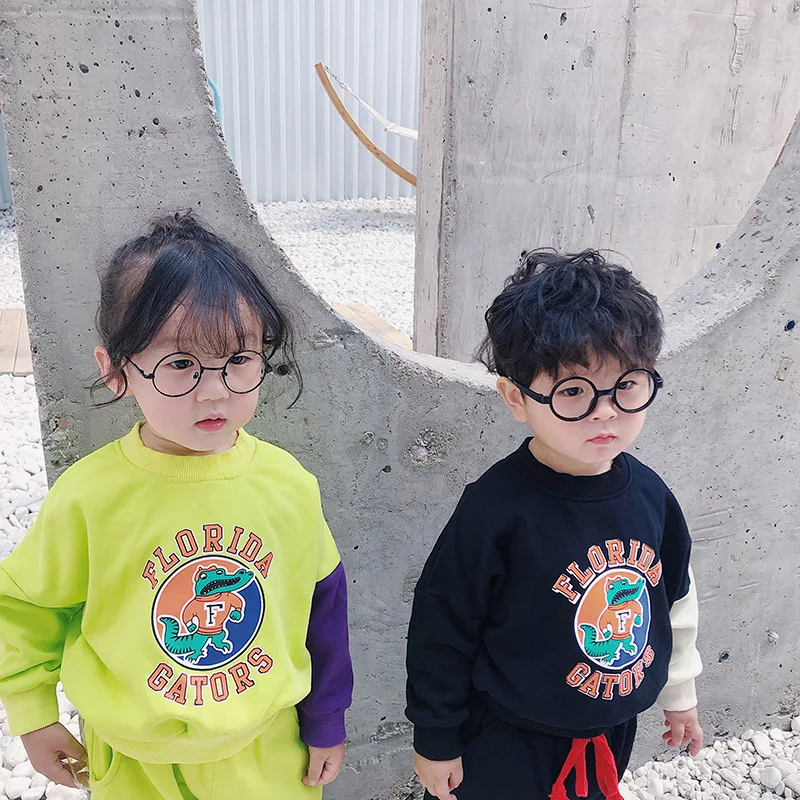 2019 Autumn New Arrival korean style cotton letters cartoon printed long sleeve fashion hoodie for cute cool baby girls and boys
2019 Autumn New Arrival korean style cotton letters cartoon printed long sleeve fashion hoodie for cute cool baby girls and boys