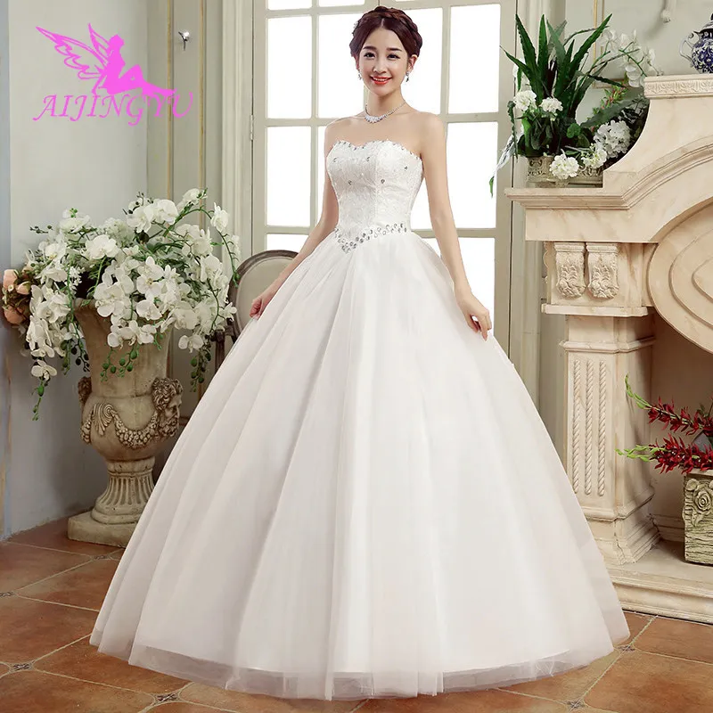 AIJINGYU 2018 princess free shipping new hot selling cheap ball gown lace up back formal bride dresses wedding dress FU296
AIJINGYU 2018 princess free shipping new hot selling cheap ball gown lace up back formal bride dresses wedding dress FU296