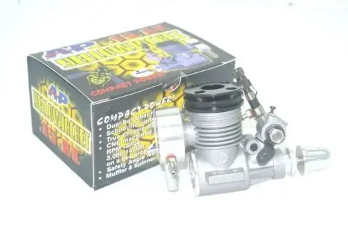 

ASP AP15 Nitro 2 Stroke Engine,1.5CC Motor w/Muffler For RC Nitro AirCraft/Air Plane Airplane